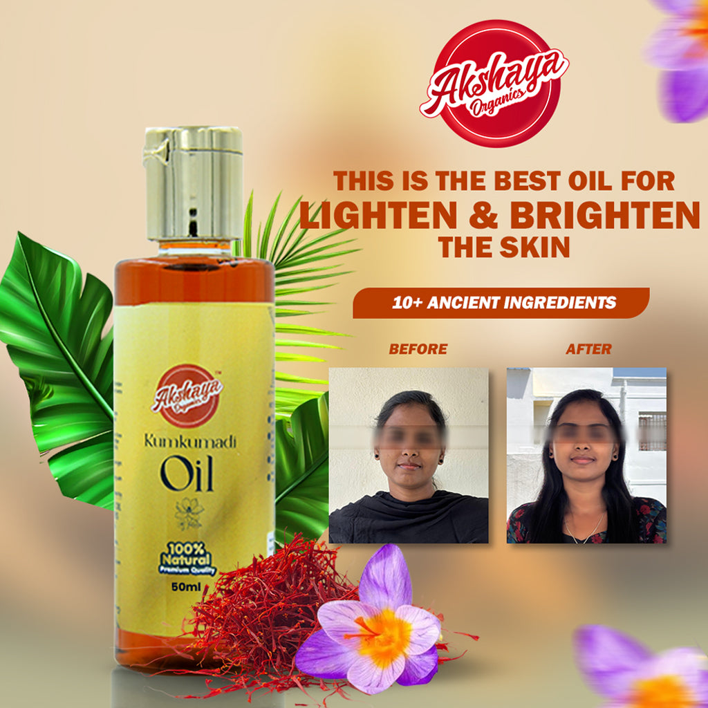 Akshaya Kumkumadi Oil | Ayurvedic Glow & Radiance Serum