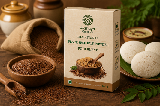 Akshaya Flax Seed Idly Powder (Podi Blend)