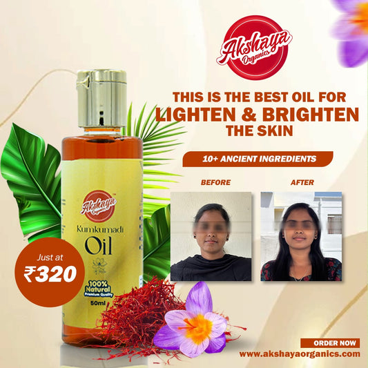 Akshaya Kumkumadi Oil | Ayurvedic Glow & Radiance Serum