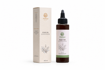 Akshaya Hair Oil 100ml bottle and box