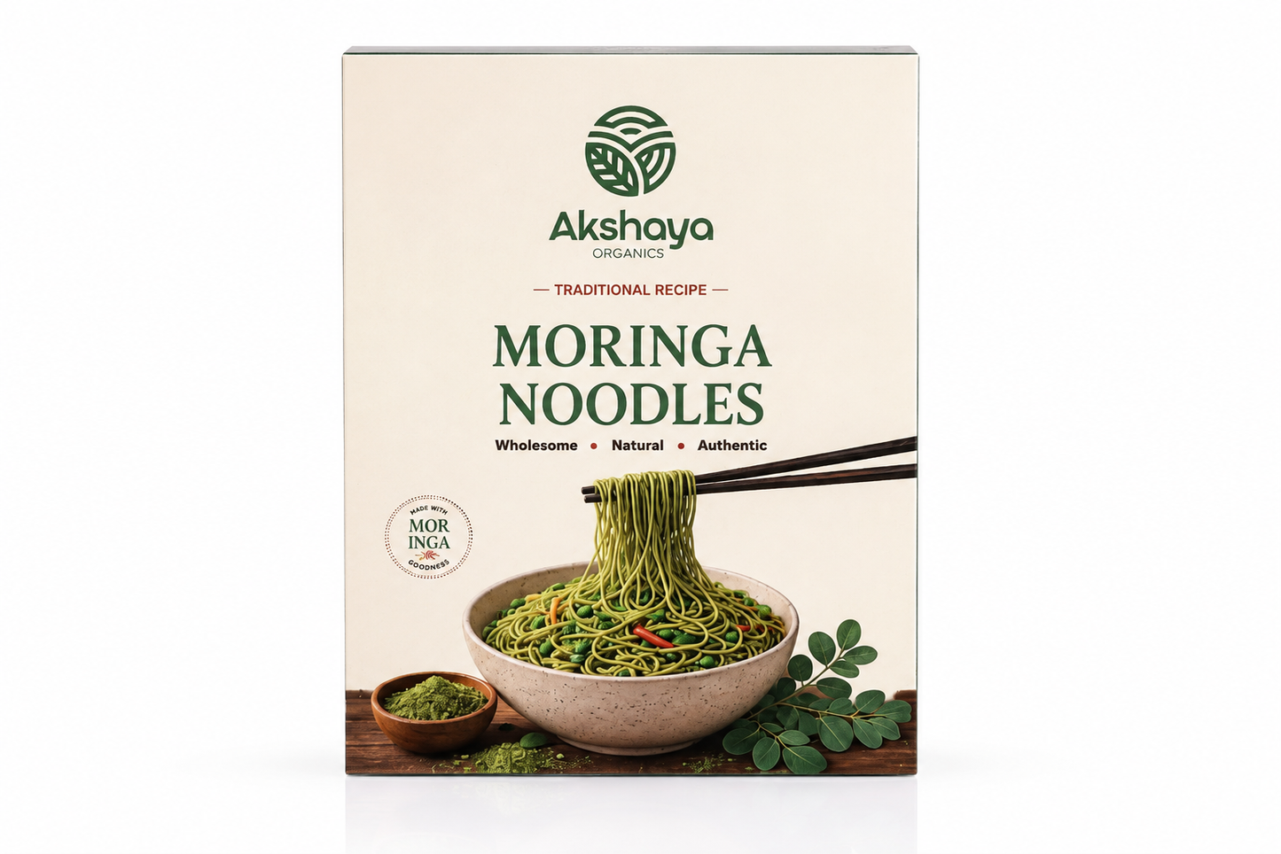 Akshaya Moringa Noodles pack front