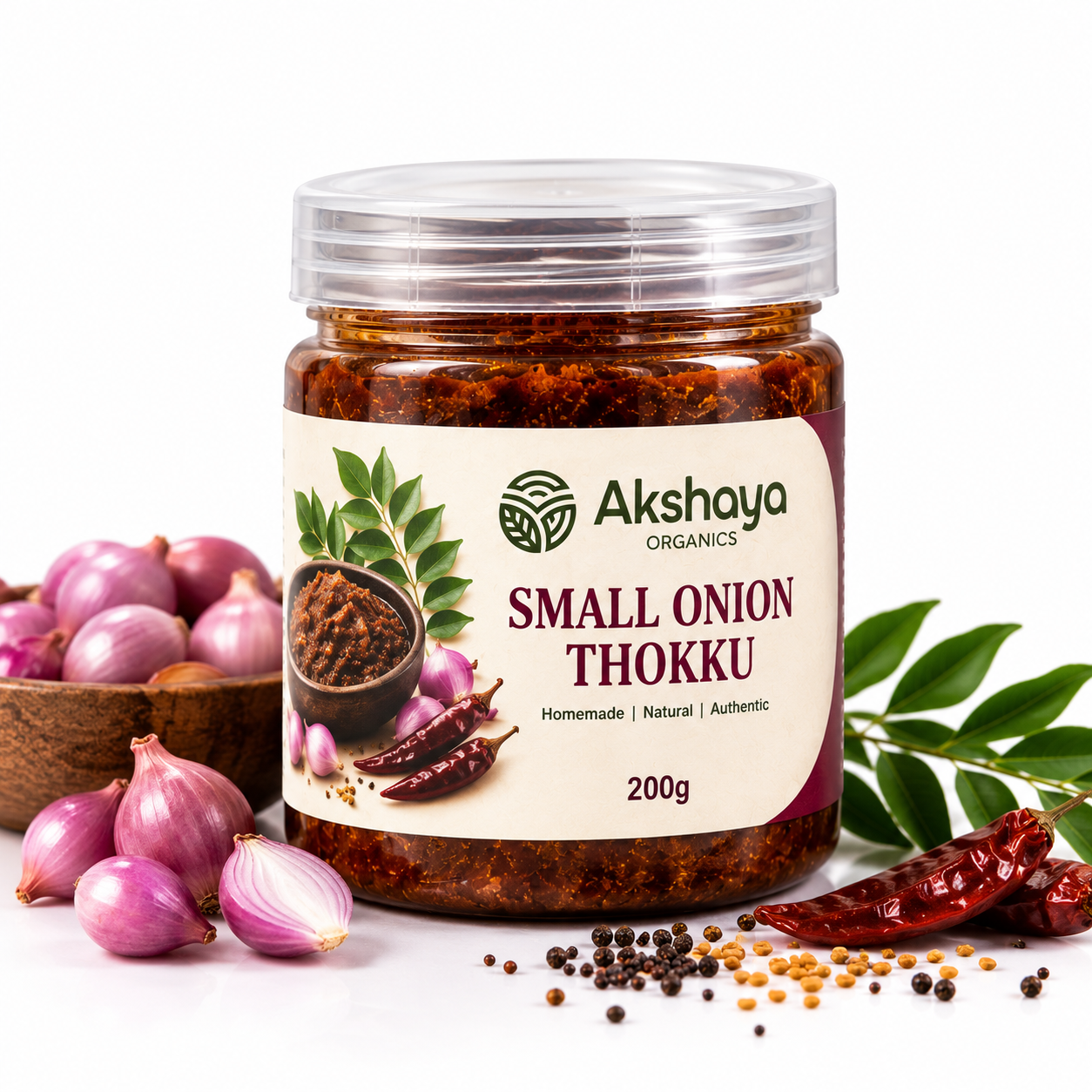 Akshaya Small Onion Thokku